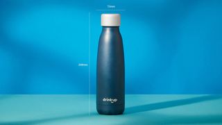 The DrinKup bottle vibrates and sends a little