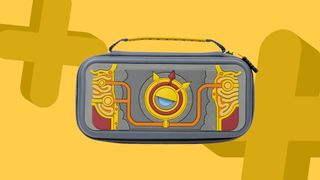 PDP Travel Case Plus with The Legend of Zelda design on a yellow background