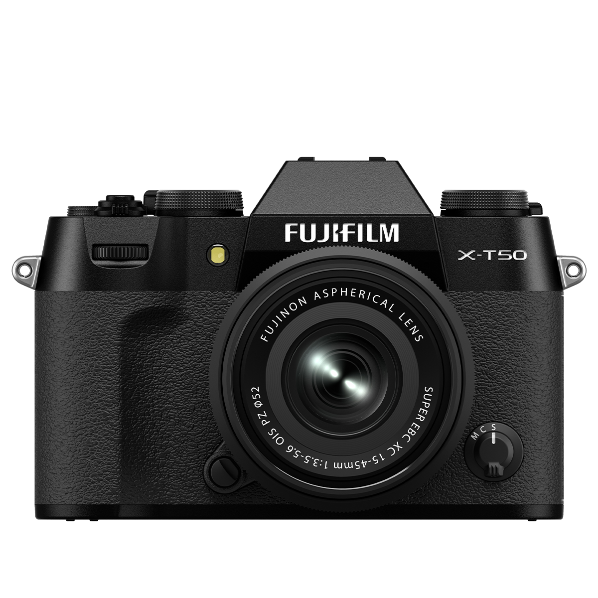 Fujifilm X-T50 on a white backgroun