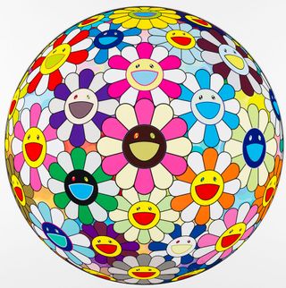 Flower Ball Cosmos, by Takashi Murakami