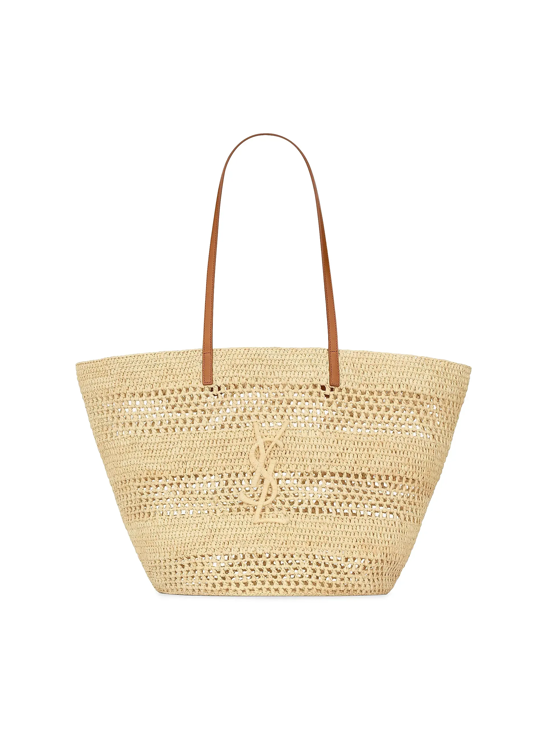 Panier Medium Tote Bag in Raffia