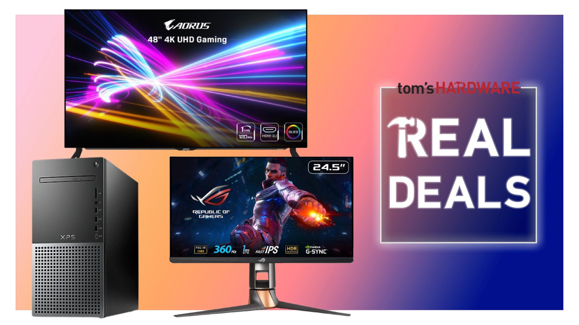 Gigabyte's 48-Inch OLED Aorus FO48U 4K Gaming Monitor is on Sale