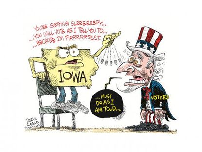 Iowa's hypnotic effect