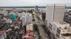 A general view of Yangon, Myanmar's skyline.