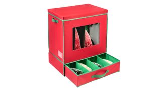 Honey Can Do It christmas ornament storage container