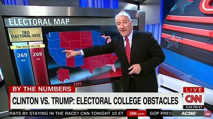 CNN games out the 2016 electoral map