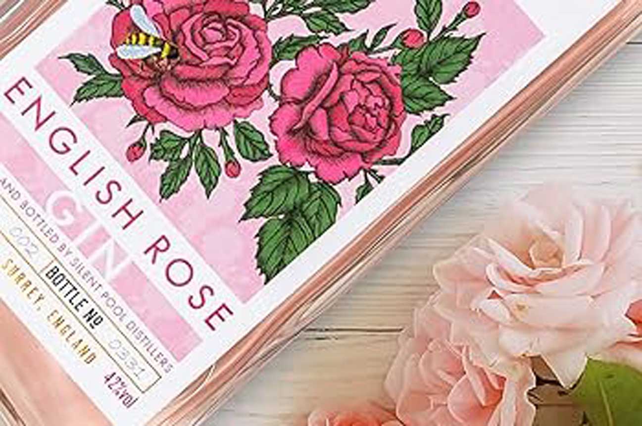 Silent Pool English Rose Gin