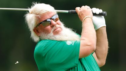 John Daly takes a shot at the 2023 Regions Tradition