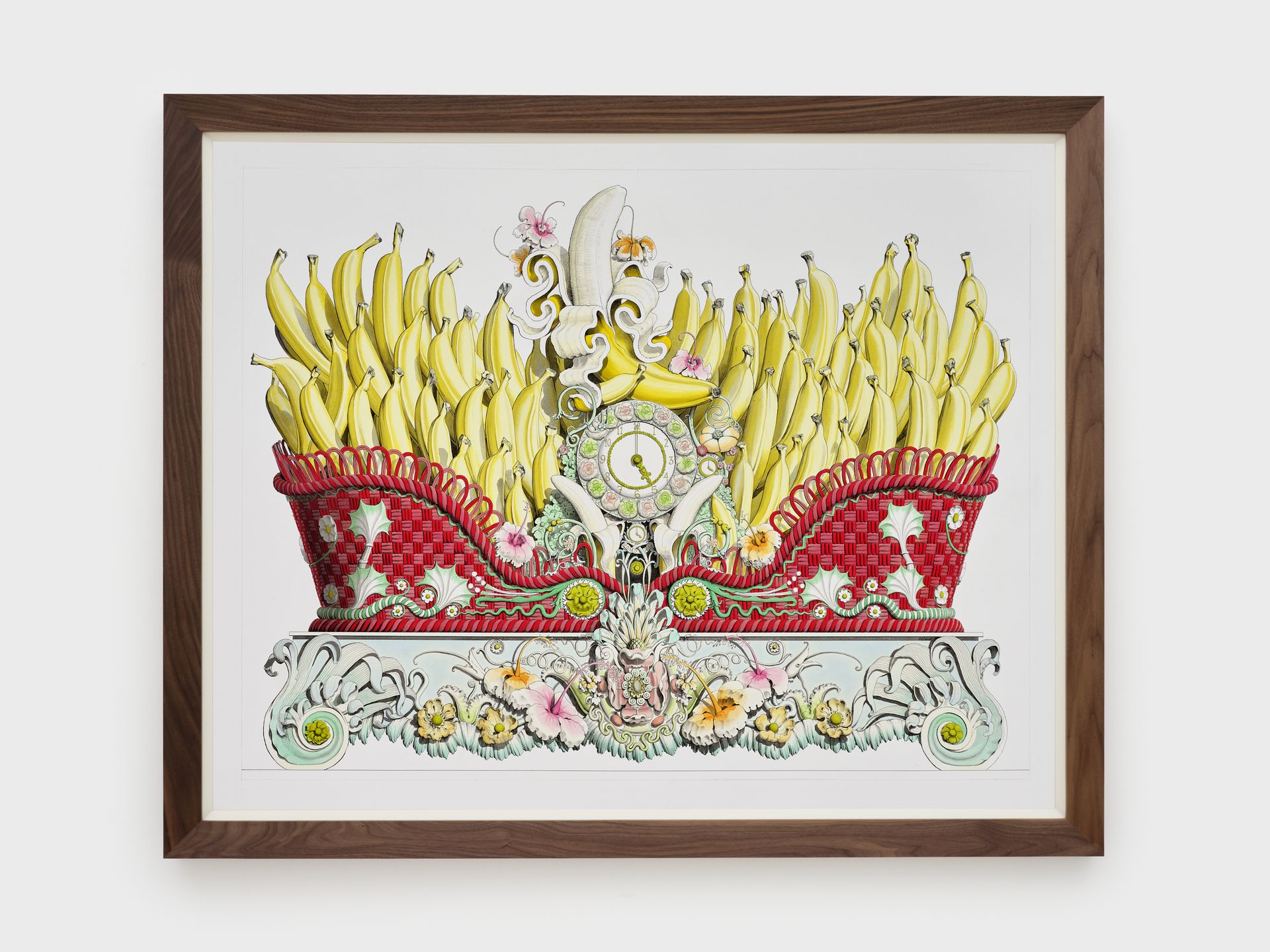 clock drawings by pablo bronstein
