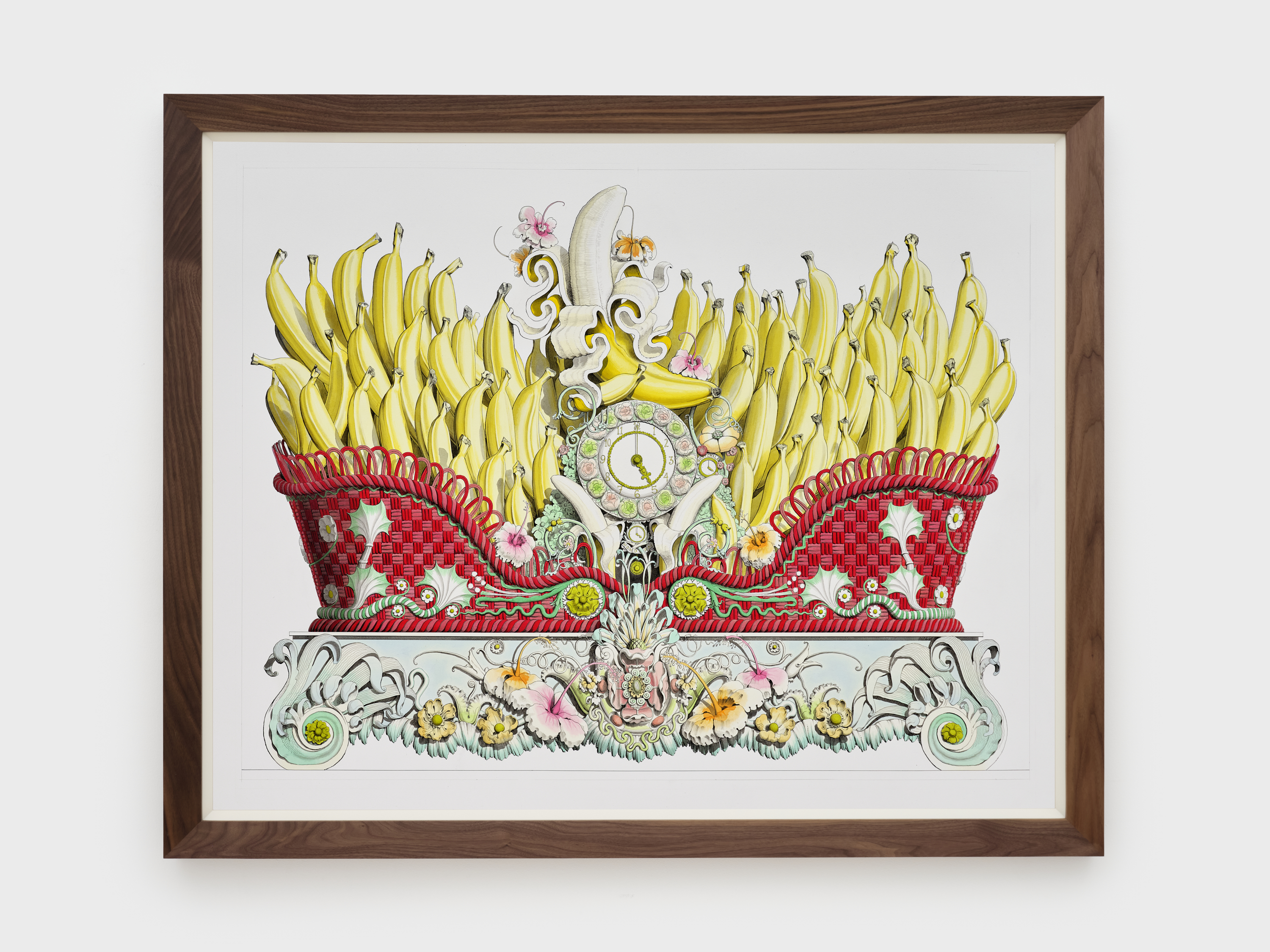 clock drawings by pablo bronstein
