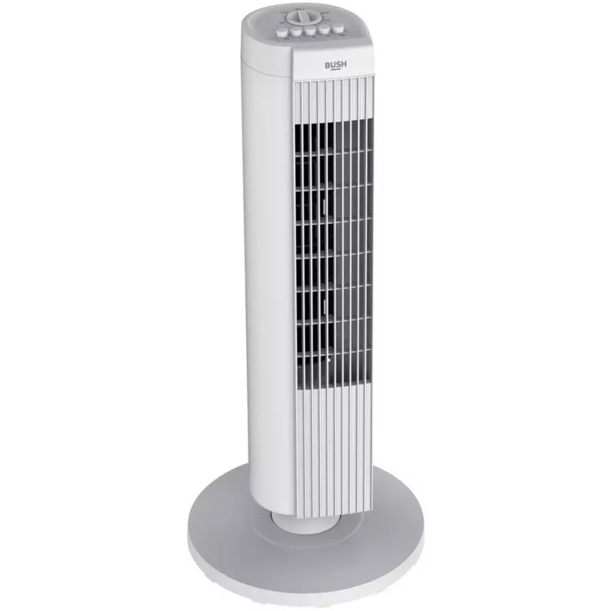 Bush White Tower Fan
