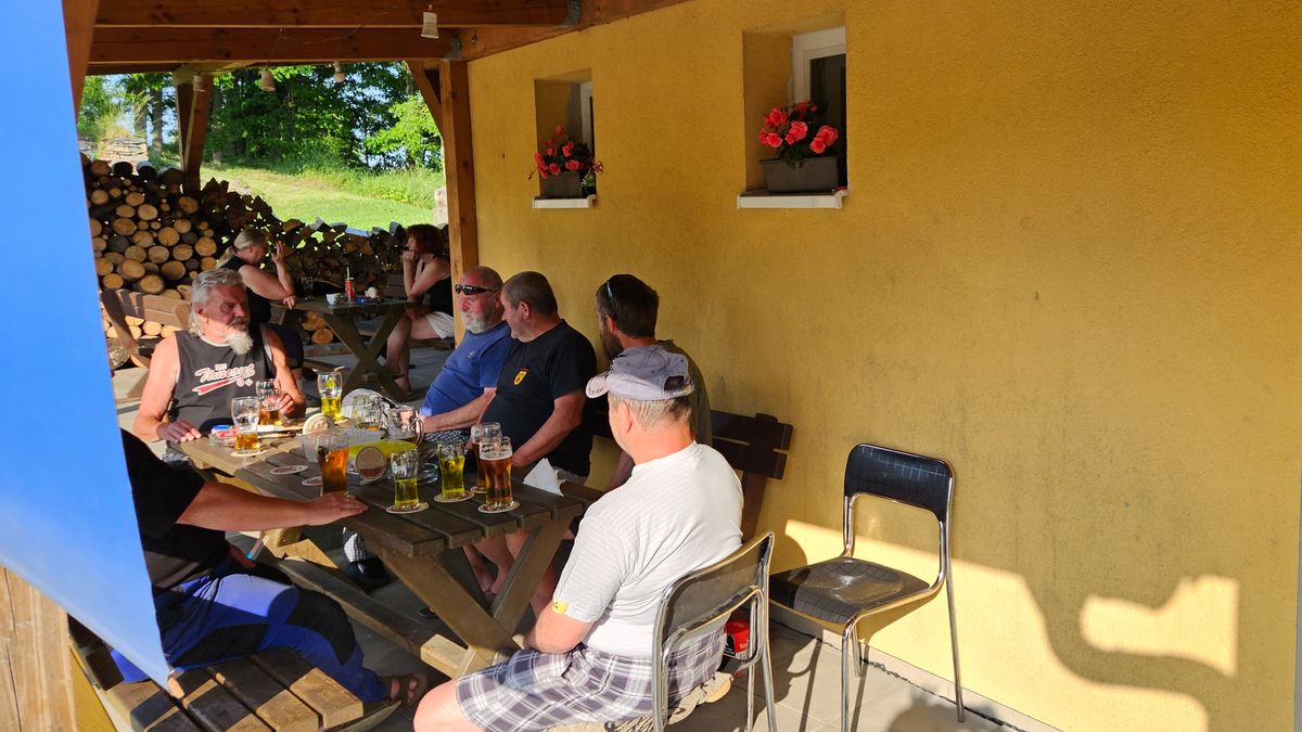A pub near the Austrian border in Czechia