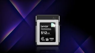 The Lexar Professional CFexpress Type B Card DIAMOND Series, 512GB