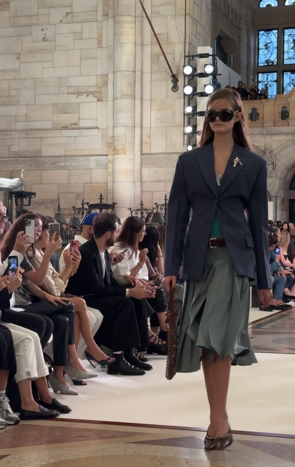 Meredith Duxbury NYFW Tory Burch show