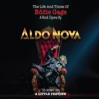 Aldo Nova 'The Life and Times of Eddie Gage' album artwork