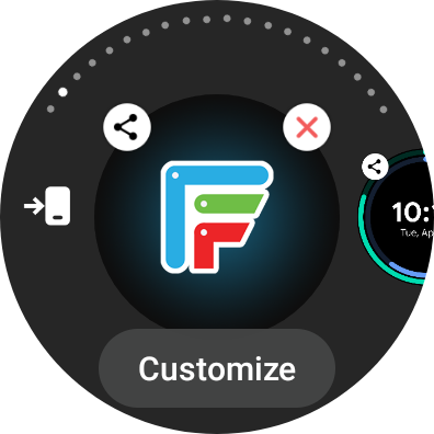 Настройка Facer на Galaxy Watch 4