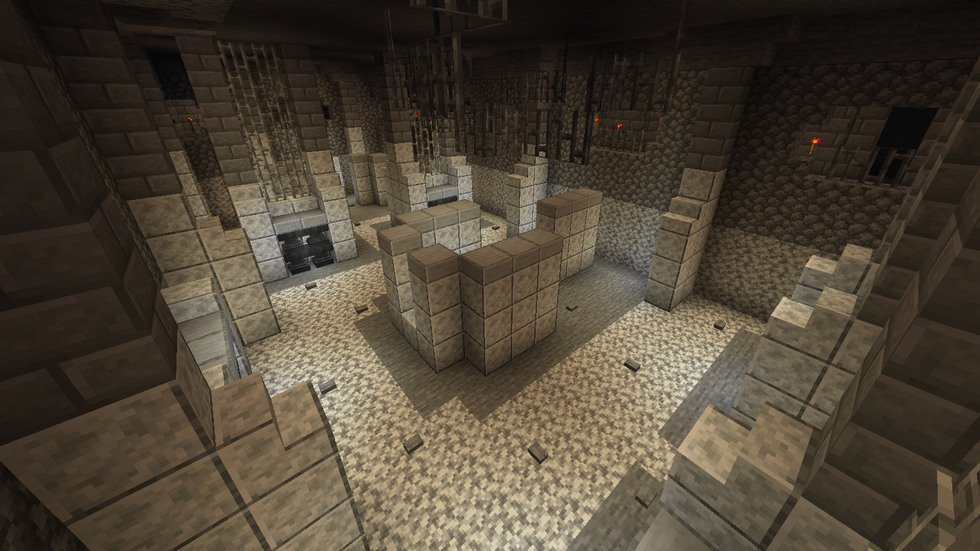  Here's Warzone's Gulag, lovingly recreated in Minecraft 