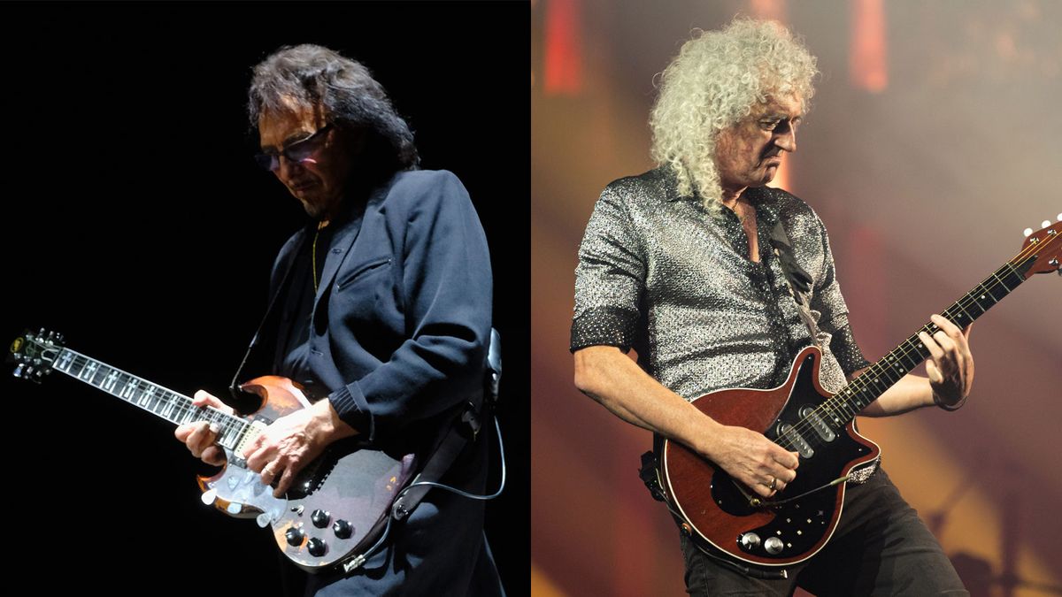 Tony Iommi and Brian May