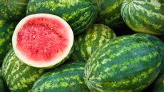 watermelons in a pile