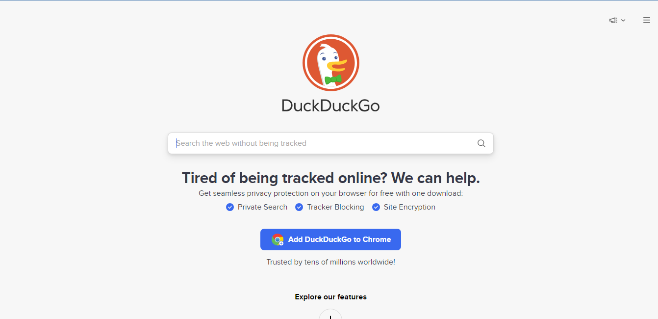Website screenshot for DuckAssist by DuckDuckGo