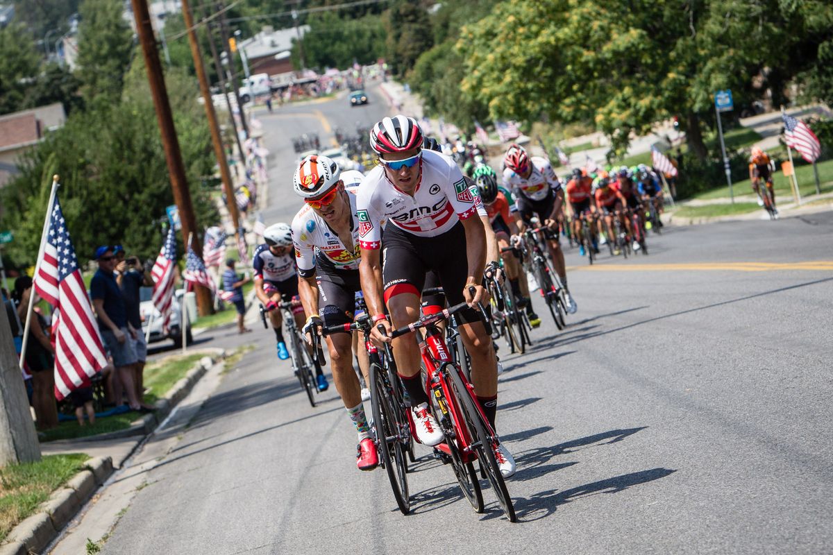 Martin Elmiger climbs Bountiful Bench