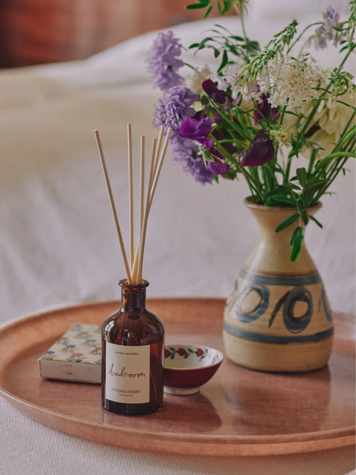 Bedroom Lavender and Amber Scented Reed Diffuser