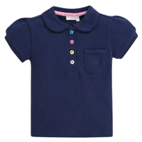 Girls&#39; Pretty Polo Shirt, £13 | JoJo Maman Bebe
