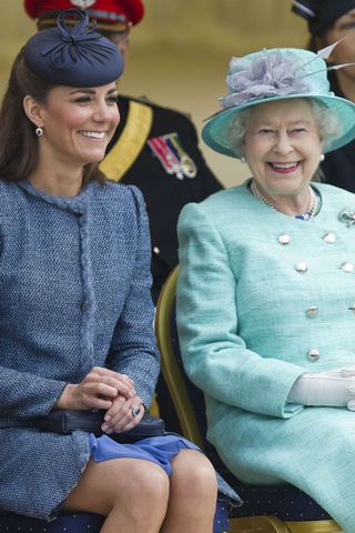Kate Middleton picture with the Queen