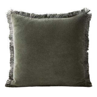 Throw Pillow with Feather-Down Insert