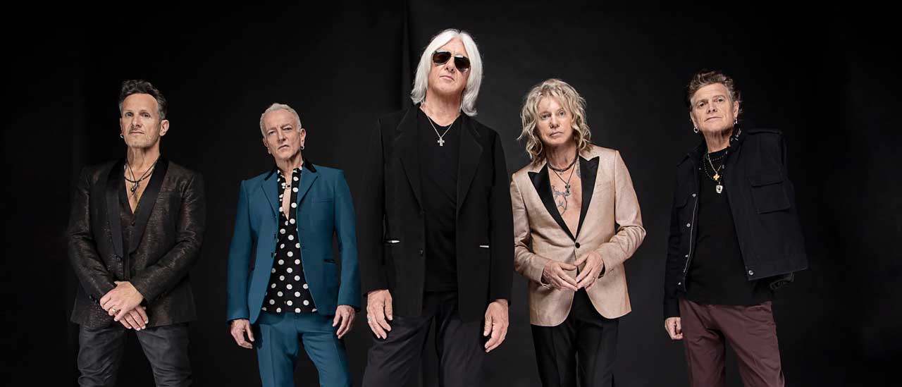 Def Leppard studio portrait