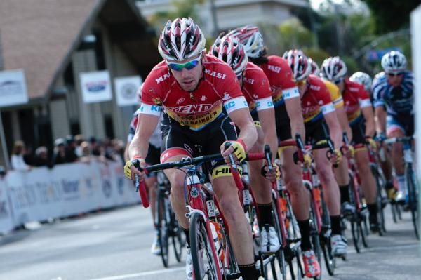 Kenda/5 Hour Energy controlled the front for most of the race.
