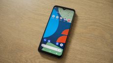 Top-down shot of Fairphone 4