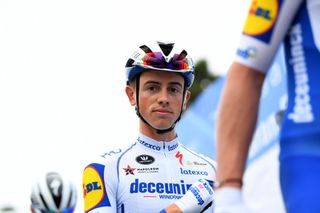 VILLAREAL SPAIN FEBRUARY 05 Start James Knox of The United Kingdom and Team Deceuninck QuickStep during the 71st Volta a la Comunitat Valenciana 2020 Stage 1 a 180km stage from Castell to VilaReal VueltaCV VCV2020 on February 05 2020 in Villareal Spain Photo by David RamosGetty Images
