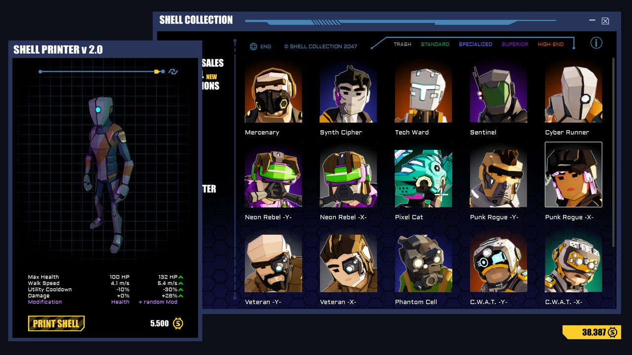 Shell Runner screenshot