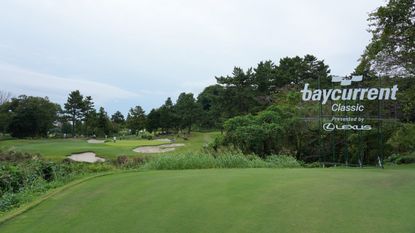 A par 3 at the Baycurrent Classic