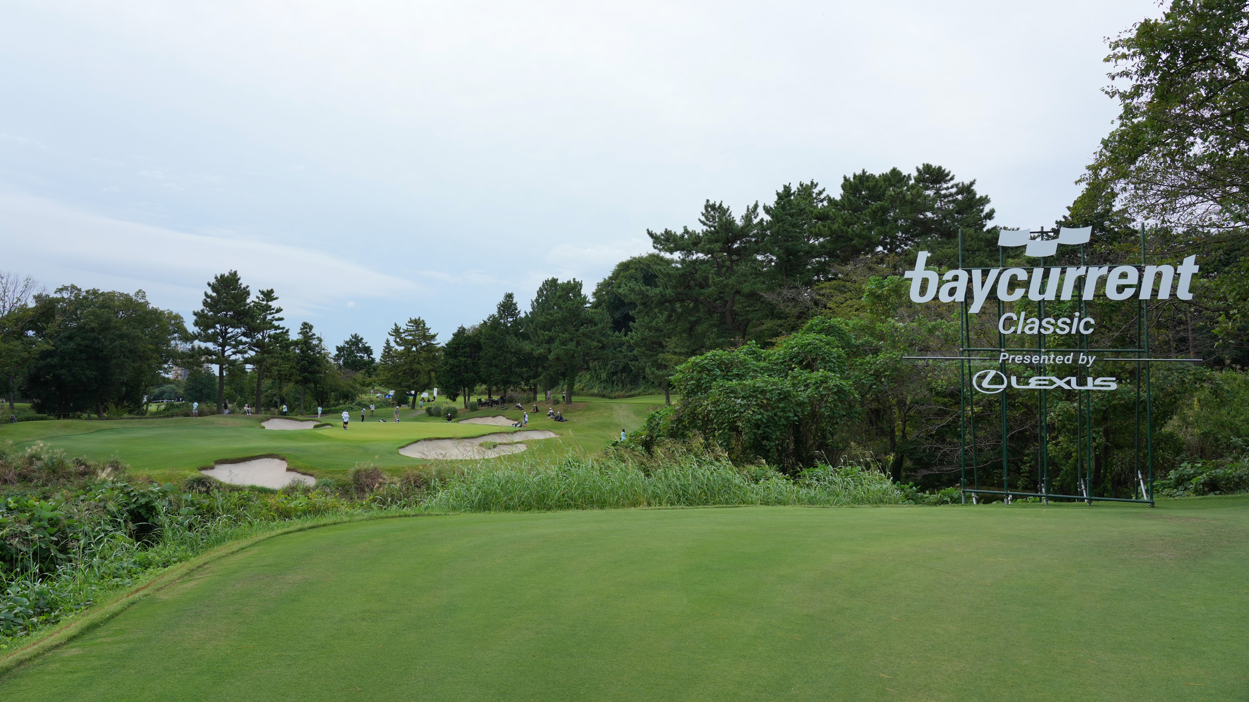 A par 3 at the Baycurrent Classic