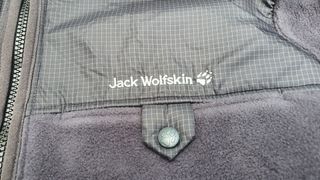 Close up of Jack Wolfskin DNA Grizzly Fleece Jacket