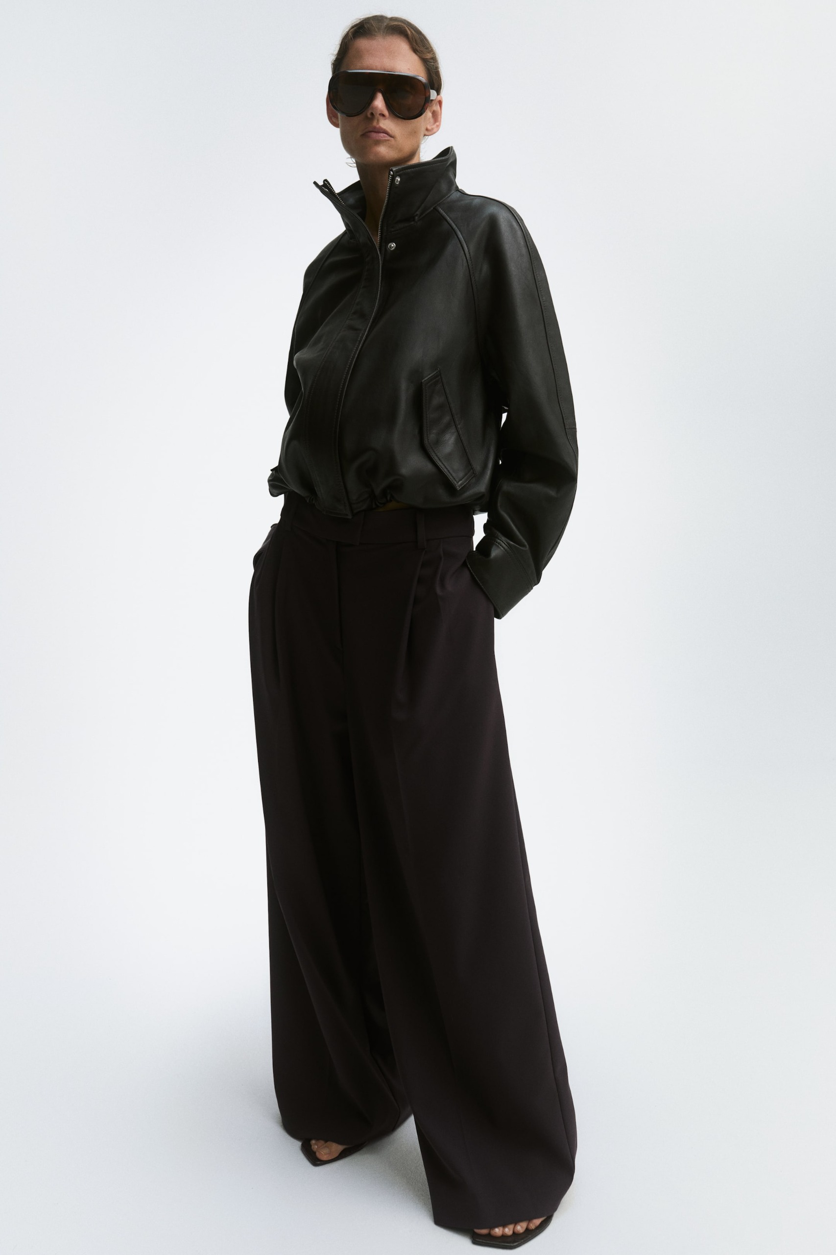 Wide Tailored Trousers