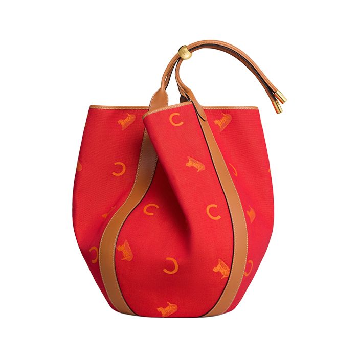 CELINE, Large Drop Bucket Bag