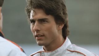 Cole Trickle (Tom Cruise) speaks in Days of Thunder.
