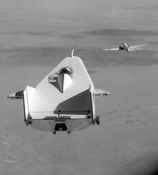 M2 Rover Space History Photo: M2-F1 in Tow | Space
