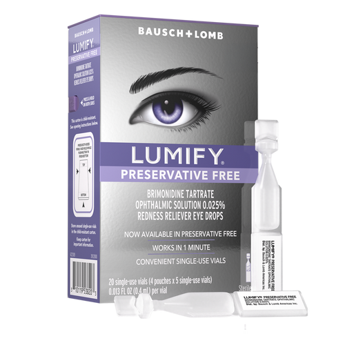 Preservative Free Redness Reliever Eye Drops