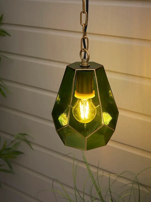 Hartnell Art Deco Adjustable Outdoor Pendant Light