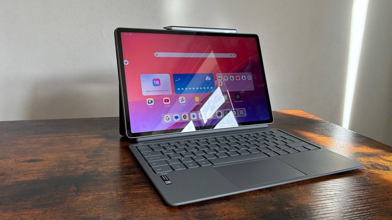 The Lenovo Idea tab Pro Gen 2 on a desk