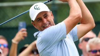 Richard Bland takes a shot at LIV Golf Greenbrier