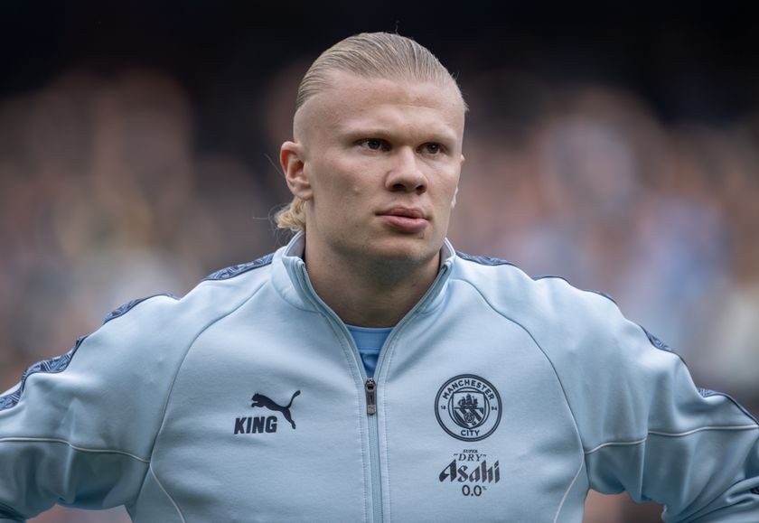 Manchester City striker Erling Haaland