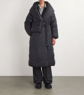 Womens Canada Goose Black Down-Filled Elie Blanket Coat | Harrods Uk