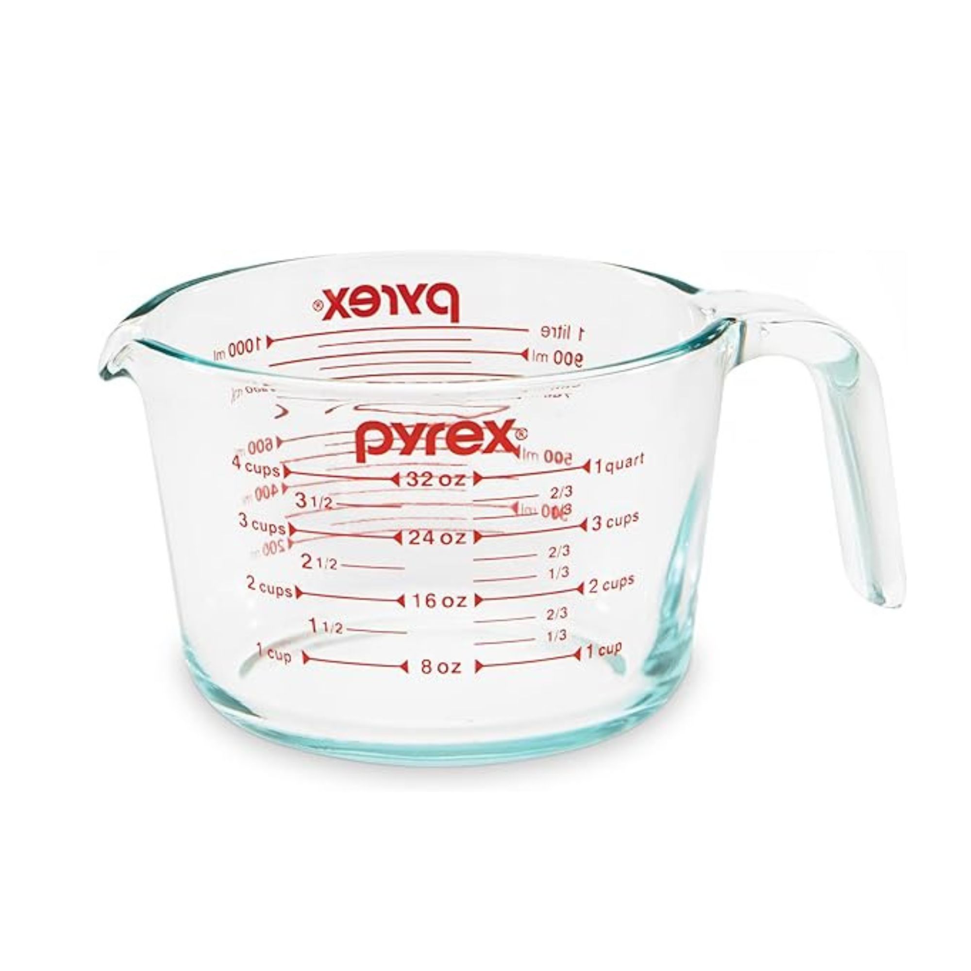 Pyrex 4 cup glass measuring jug 