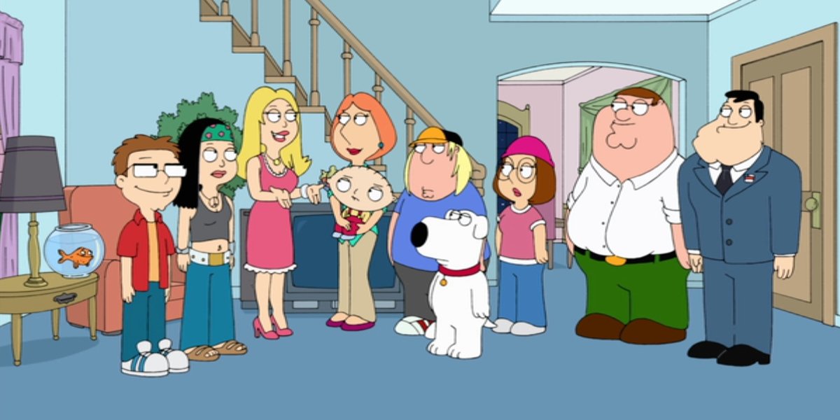 The Smiths meets the Griffins on Family Guy