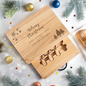 Personalised Party Board Set Christmas Gift for Family